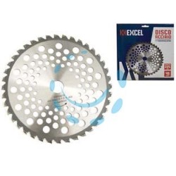 DISCO AL WIDIA PER DECESPUGLIATORE A 40 DENTI - ø mm.225