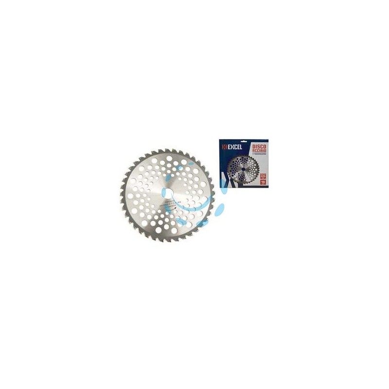 DISCO AL WIDIA PER DECESPUGLIATORE A 40 DENTI - ø mm.225