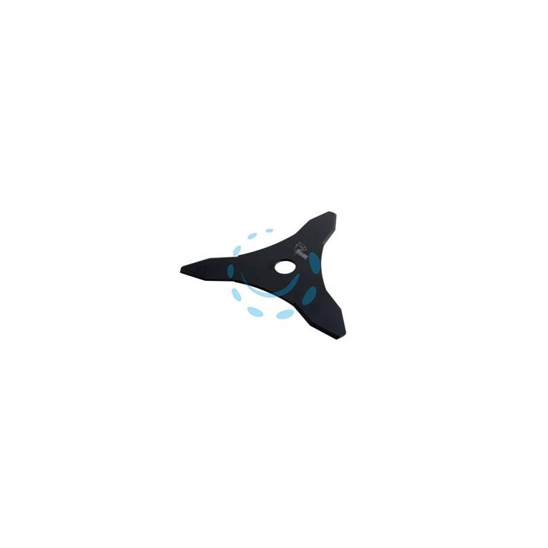 DISCO 3 DENTI PER DECESPUGLIATORE - ø mm.255x25,4 - mm.3,0