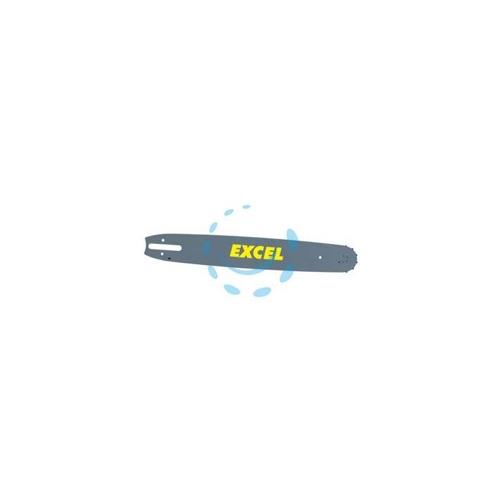 BARRA LAMINATA PER ELETTROSEGA - cm.40-16" passo MINI 3/8"-050"-1,3 (per 180283)