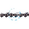 CATENA PER MOTOSEGA - mgl.56 passo MINI 3/8", sp.050" (mm.1,3)