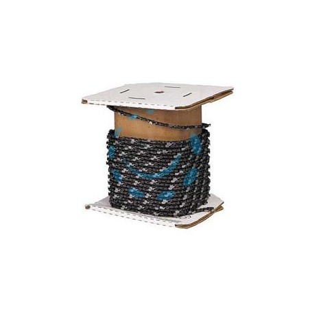 CATENA IN ROTOLO PER MOTOSEGA - mgl.410,passo MINI 3/8",sp.0,50"(mm.1,3) mt.7,5