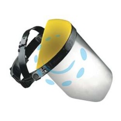 VISIERA DI PROTEZIONE PROFESSIONALE IN POLICARBONATO 