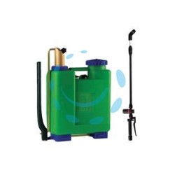 POMPA A ZAINO ROSY 12 LT.14,15 CON REGOLATORE POMPANTE NYPLEN - con pompante in NYPLEN