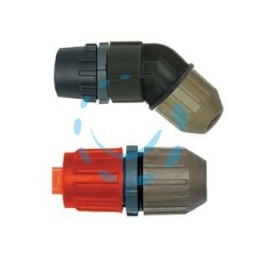  GETTI PER LANCE IN RESINA E OTTONE REGOLABILE+CURVA+DISERBO 
