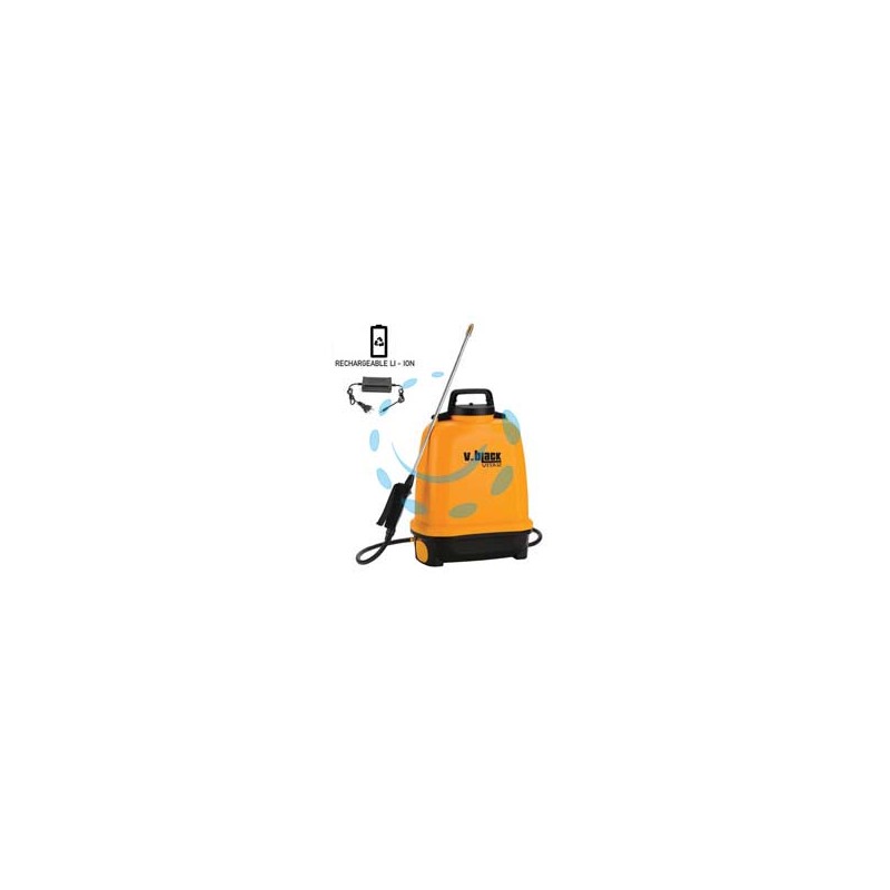 POMPA A ZAINO A BATTERIA LITIO V-BLACK VITA - lt.12