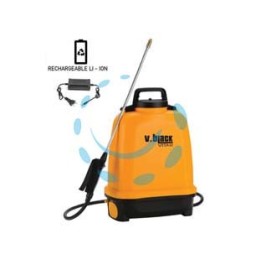 POMPA A ZAINO A BATTERIA LITIO V-BLACK VITA - lt.16