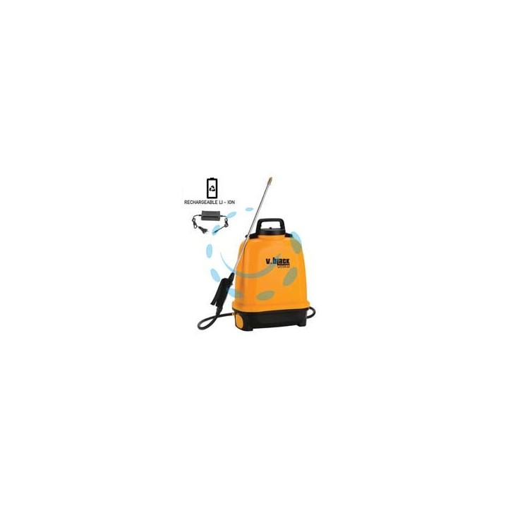 POMPA A ZAINO A BATTERIA LITIO V-BLACK VITA - lt.16