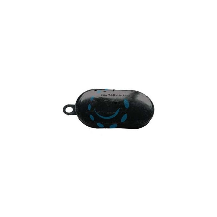 COPERCHIO OVALE NERO PER POMPE TOSCA E SFIDA 