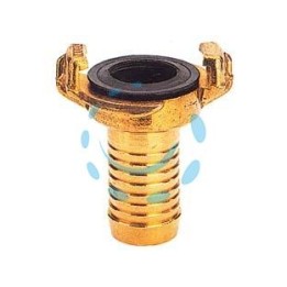 RACCORDO RAPIDO BAIONETTA CON PORTAGOMMA OTTONE - mm.25 1"