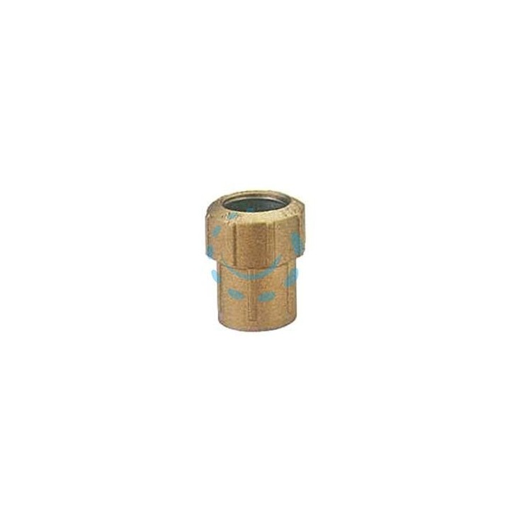 RACCORDO VX DRITTO FEMMINA PER TUBO POLIETILENE ART.010 - F 1" x ø mm.32