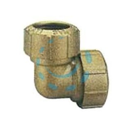 RACCORDO VX DI ACCOPPIAMENTO A "L" PER TUBO POLIETILENE ART.050 - ø mm.40