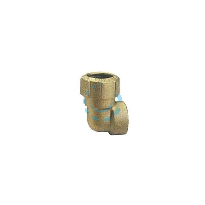 RACCORDO VX A "L" F PER TUBO POLIETILENE ART.045 - F 3/4" x ø mm.25