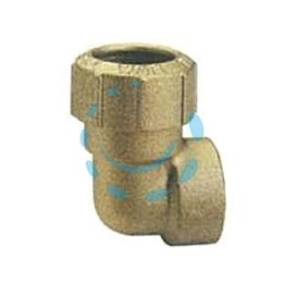 RACCORDO VX A "L" F PER TUBO POLIETILENE ART.045 - F 1"1/4 x ø mm.40