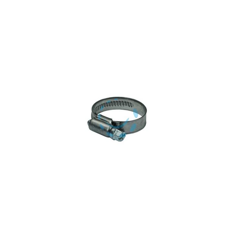FASCETTA STRINGITUBO IN ACCIAIO INOX AISI 430 MM.9,8 - ø mm.12/20 