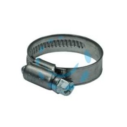 FASCETTA STRINGITUBO IN ACCIAIO INOX AISI 430 MM.9,8 - ø mm.25/40