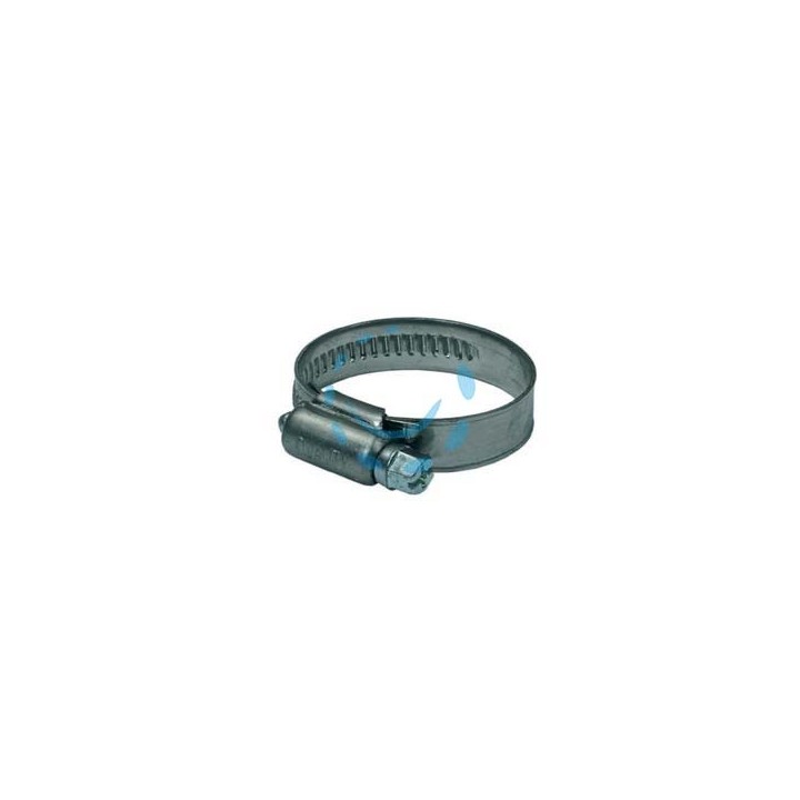 FASCETTA STRINGITUBO IN ACCIAIO INOX AISI 430 MM.12,7 - ø mm.25/40 