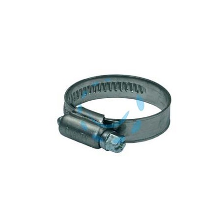 FASCETTA STRINGITUBO IN ACCIAIO INOX AISI 430 MM.12,7 - ø mm.40/60 