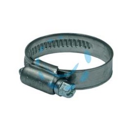 FASCETTA STRINGITUBO IN ACCIAIO INOX AISI 430 MM.12,7 - ø mm.60/80