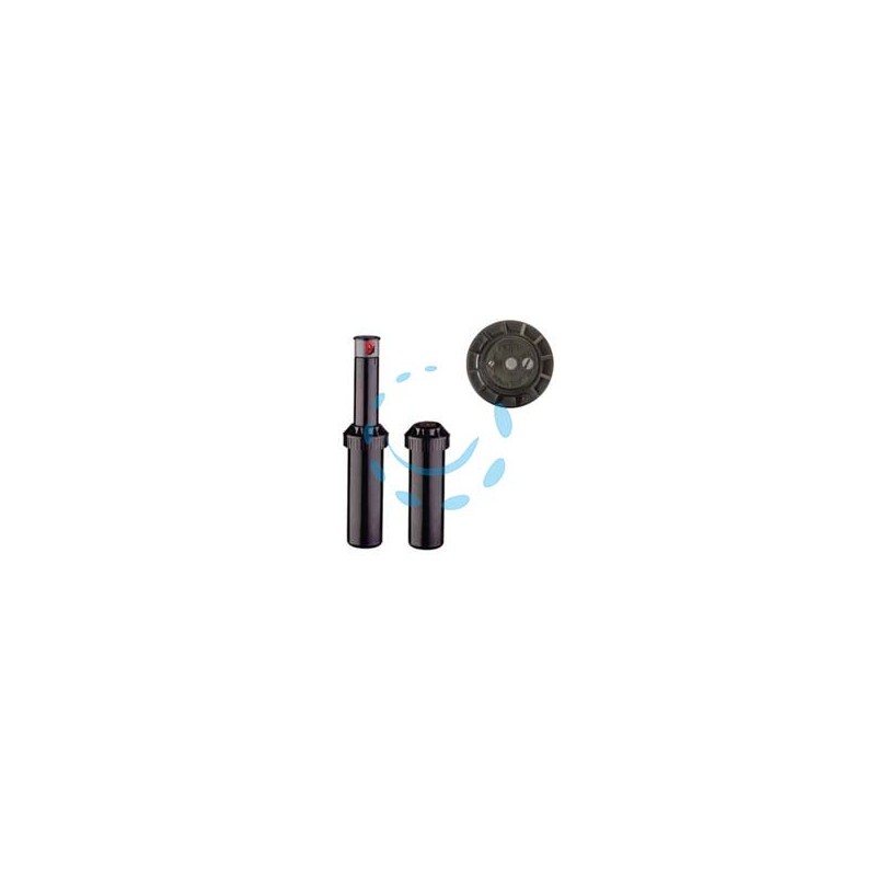 IRRIGATORE POP-UP SETTORE DINAMICO MINI PRO DINAMIC DA 1/2" UGELLO 1,5 - attacco 1/2"F, alzo cm.10