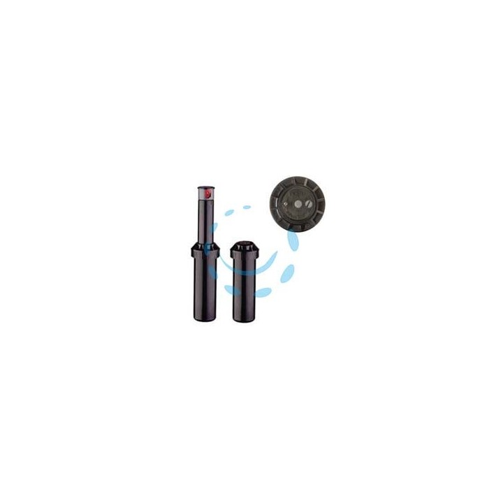 IRRIGATORE POP-UP SETTORE DINAMICO MINI PRO DINAMIC DA 1/2" UGELLO 1,5 - attacco 1/2"F, alzo cm.10