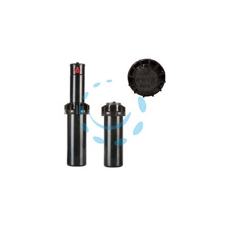 IRRIGATORE POP-UP SETTORE DINAMICO SUPER PRO DA 3/4" S075 UGELLO 2,5 - attacco 3/4", alzo cm. 10