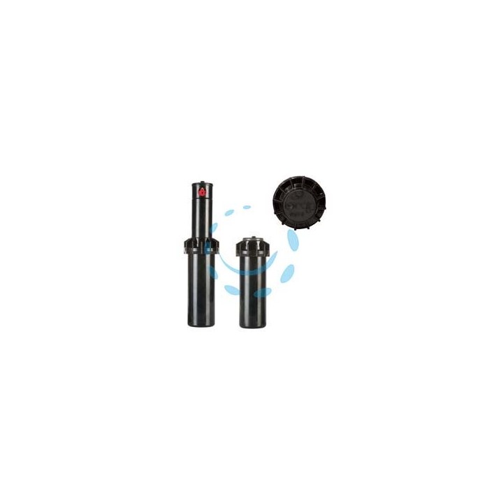 IRRIGATORE POP-UP SETTORE DINAMICO SUPER PRO DA 3/4" S075 UGELLO 2,5 - attacco 3/4", alzo cm. 10