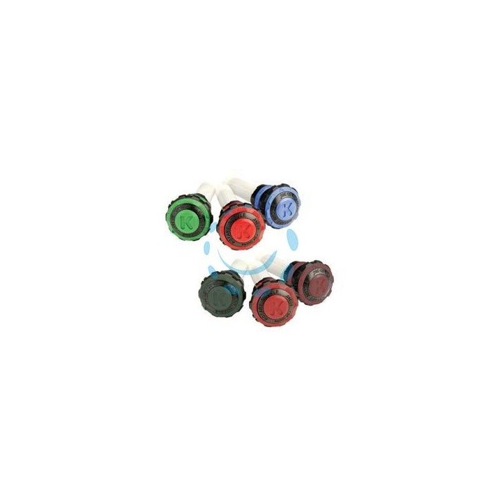 TESTINA ROTARY PER IRRIGATORI POP-UP RAIN - striscia lato sinistro - mt 4,9 - colore oliva