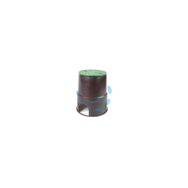 POZZETTO PVC TONDO CON COPERCHIO - ø mm.200x230h.