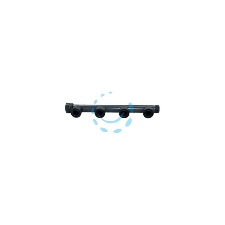 RACCORDI MANIFOLD PVC CON ORING - 4 uscite con ghiera 1"