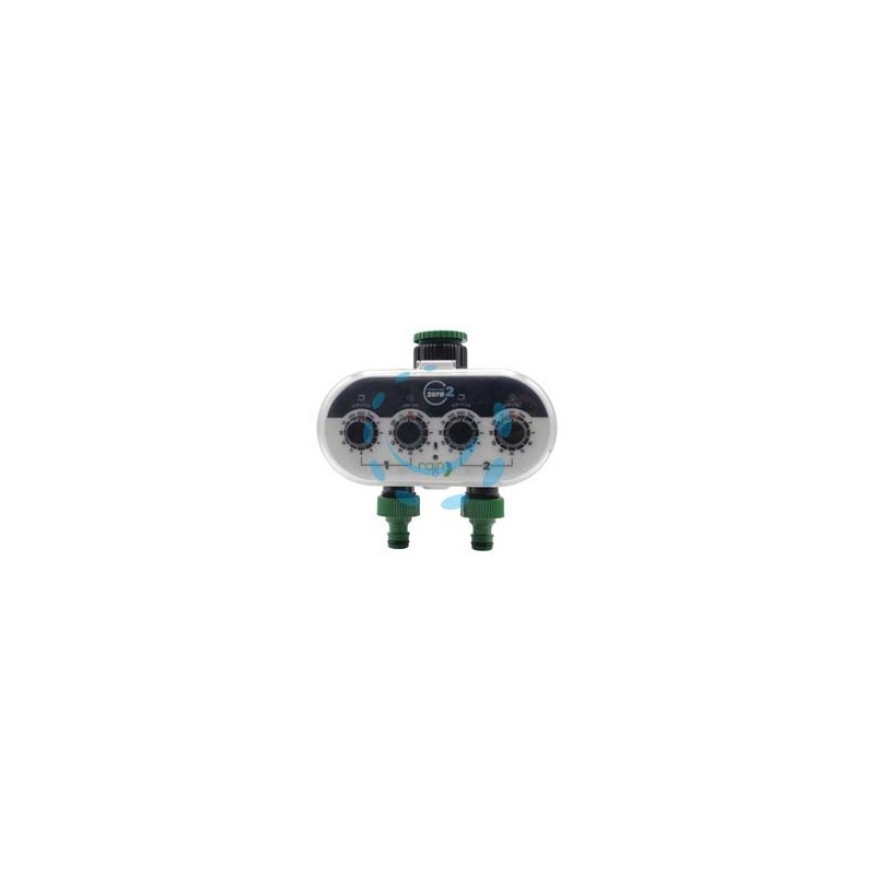CENTRALINA PROGRAMMATORE A BATTERIA ZERO PRESSURE - 2 stazioni