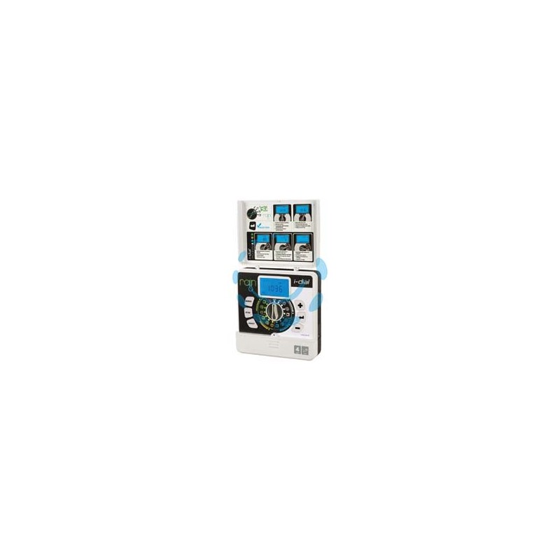 CENTRALINA PROGRAMMATORE ELETTRICA I-DIAL 24V AC INDOOR PIPPO - 4 stazioni 