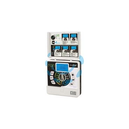 CENTRALINA PROGRAMMATORE ELETTRICA I-DIAL 24V AC INDOOR PIPPO - 6 stazioni 