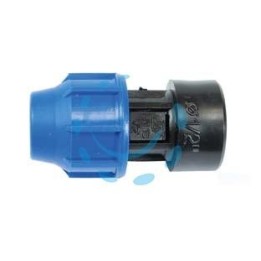 RACCORDO A COMPRESSIONE FEMMINA PN16 - ø mm.20x F 3/4"