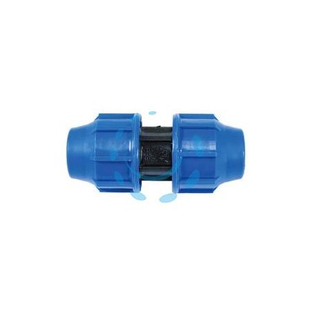 RACCORDO A COMPRESSIONE MANICOTTO PN16 - ø mm.20x20