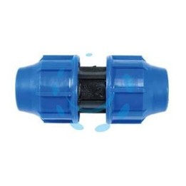 RACCORDO A COMPRESSIONE MANICOTTO PN16 - ø mm.25x25