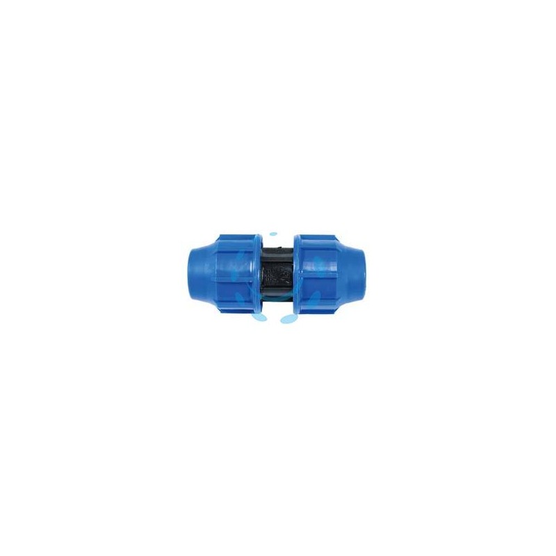 RACCORDO A COMPRESSIONE MANICOTTO PN16 - ø mm.50x50