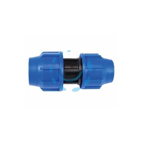 RACCORDO A COMPRESSIONE MANICOTTO RIDOTTO PN16 - ø mm.25/20