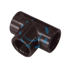 TEE 90° (PP) FILETTATO FEMMINA IN POLIPROPILENE - F 1" - PN16