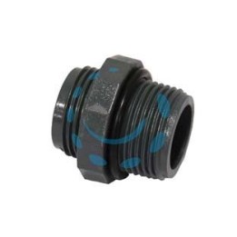 NIPLES (PP) FILETTATO MASCHIO MASCHIO CON O-RING IN POLIPROPILENE - 1"