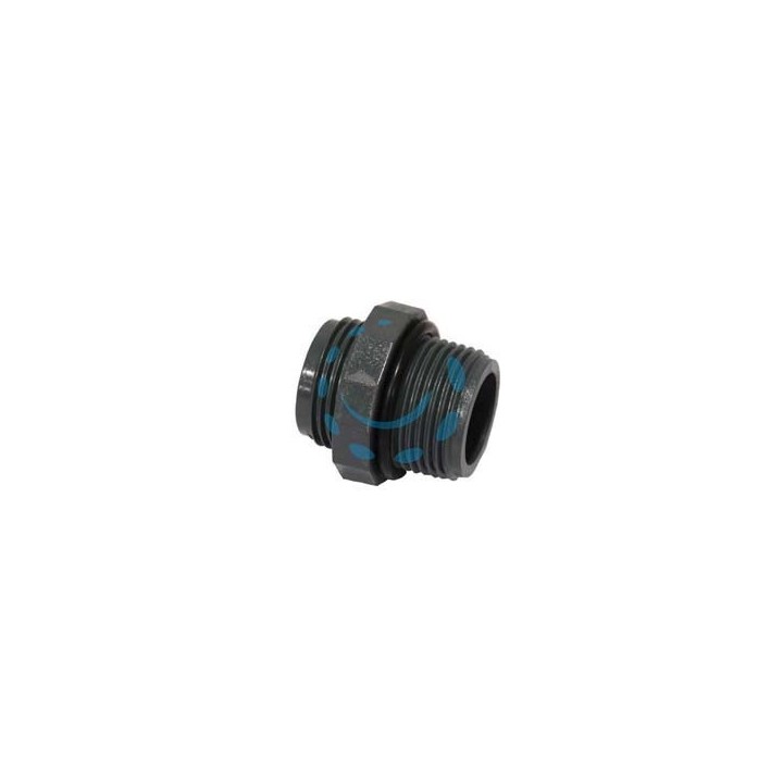 NIPLES (PP) FILETTATO MASCHIO MASCHIO CON O-RING IN POLIPROPILENE - 1"