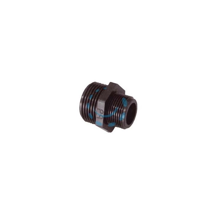 NIPLES RIDOTTO FILETTATO MASCHIO MASCHIO IN POLIPROPILENE - M 1" M 3/4"