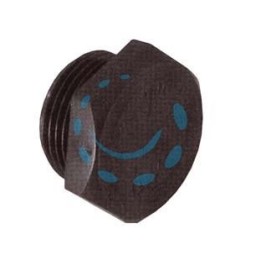 TAPPO (PP) FILETTATO MASCHIO IN POLIPROPILENE - M 1/2"