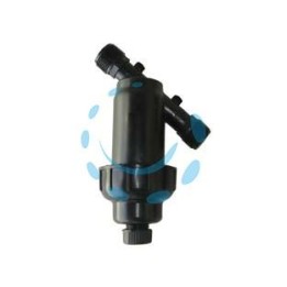 FILTRO A Y IN POLIPROPILENE CON CARTUCCIA INOX 120 MESH TIPO E - MM 1"1/4