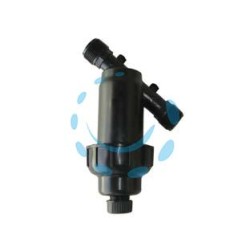 FILTRO A Y IN POLIPROPILENE CON CARTUCCIA INOX 120 MESH TIPO E - MM 1"1/4