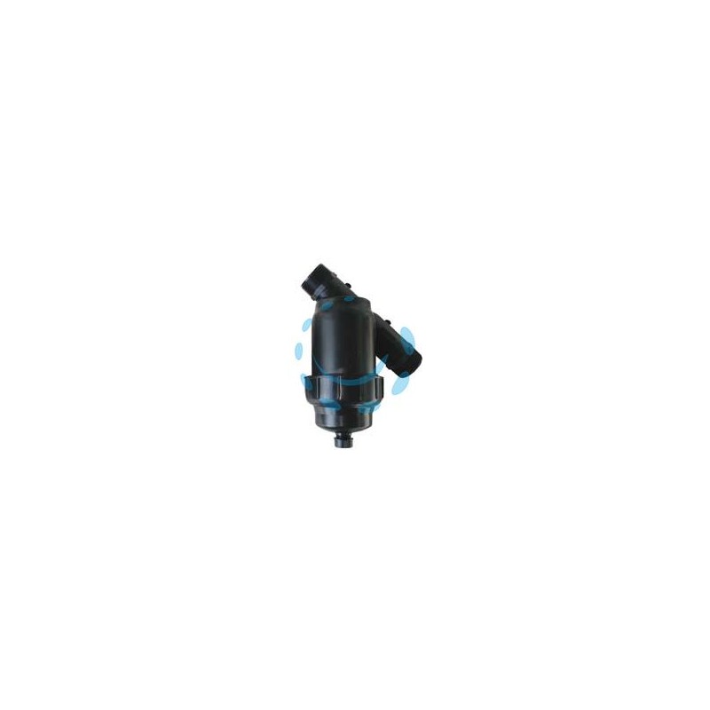 FILTRO A Y IN POLIPROPILENE CON CARTUCCIA INOX 120 MESH TIPO F - MM 1"1/2