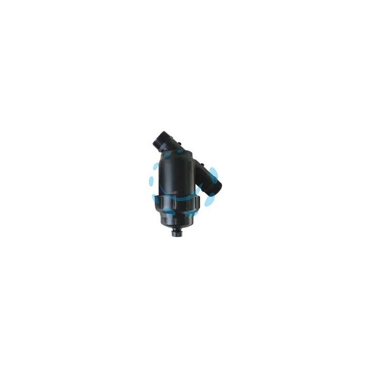 FILTRO A Y IN POLIPROPILENE CON CARTUCCIA INOX 120 MESH TIPO F - MM 1"1/2