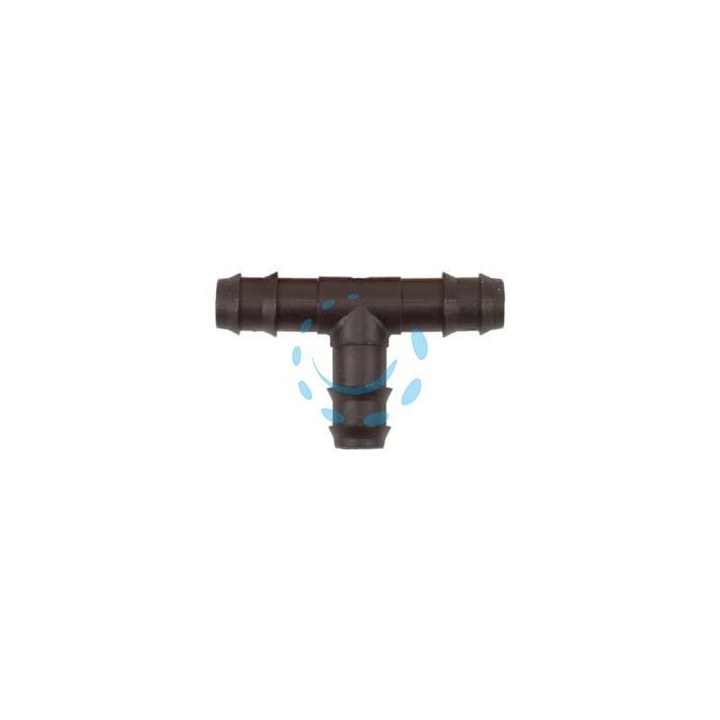 RACCORDO PORTAGOMMA "T" IN POLIPROPILENE - ø mm.32
