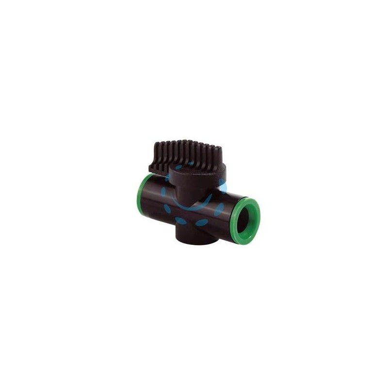 RUBINETTO IN LINEA PER MICROIRRIGAZIONE PER TUBO DA 1/2" - blister da 1 pezzo (23450190)