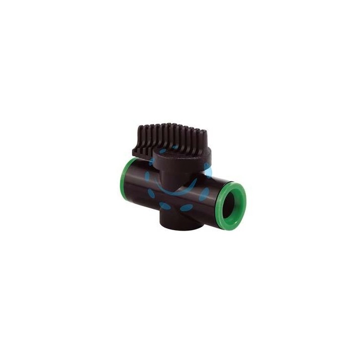 RUBINETTO IN LINEA PER MICROIRRIGAZIONE PER TUBO DA 1/2" - blister da 1 pezzo (23450190)